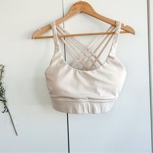 SAVVI Cream Strappy Bra • Sz 2X